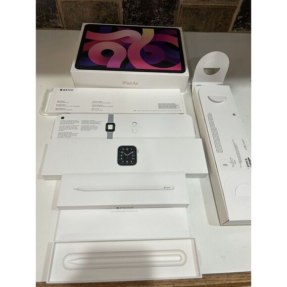 Lot Of Empty APPLE Boxes, İPad Air 4th Gen., Apple Watch, Apple pencil. New Box. - Picture 7 of 7
